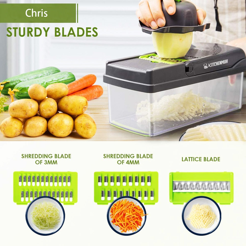 Vegetable Cutter Shredders Slicer