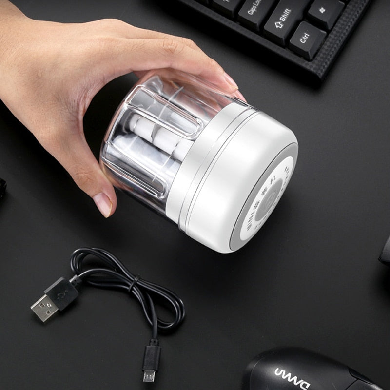 Electric Mini Garlic Crusher Portable Chopper