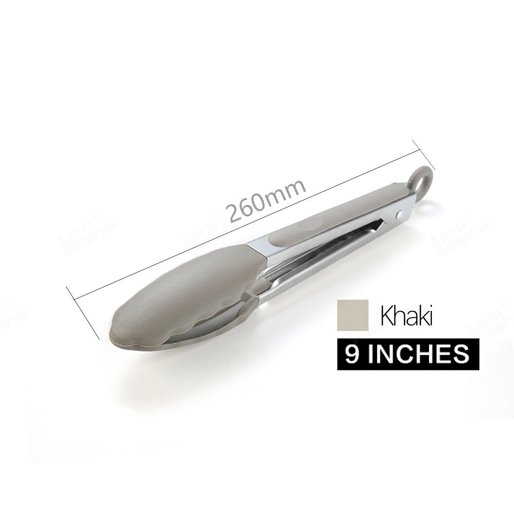 Silicone Food Tong Cooking Clip Thicken