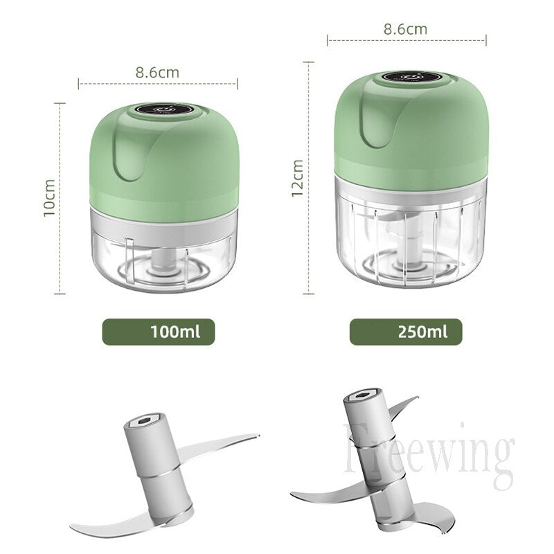 Powerful Mini Electric Garlic Chopper