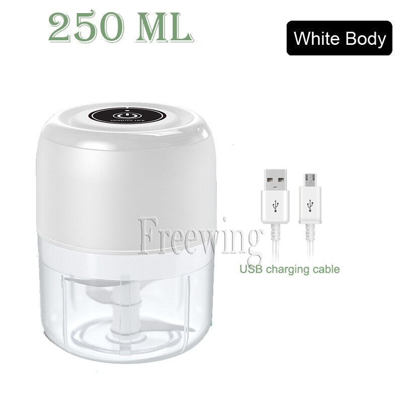 Powerful Mini Electric Garlic Chopper