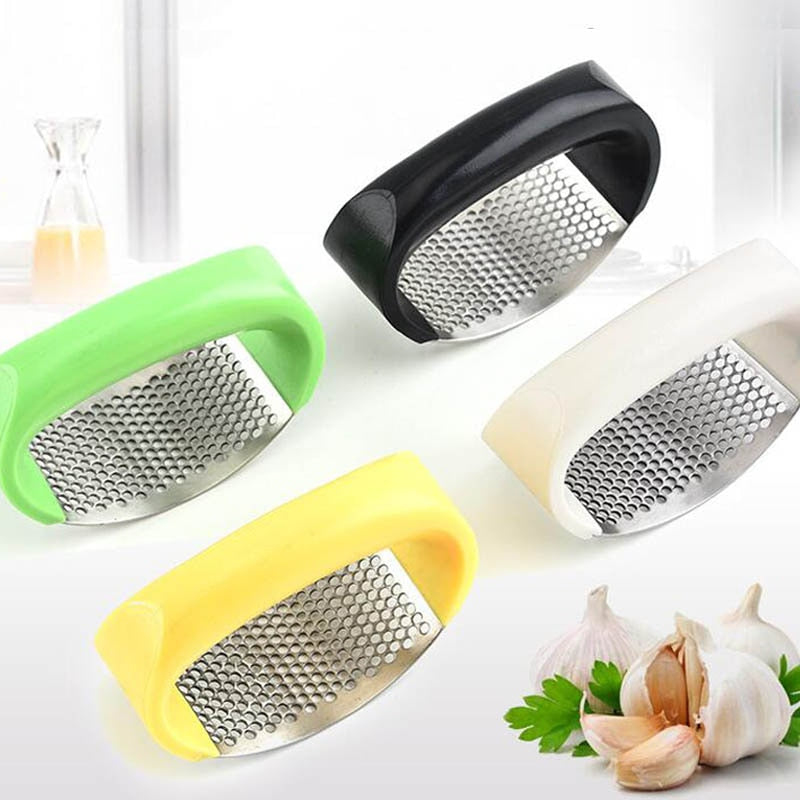 Stainless Steel Garlic Press Manual Mincer