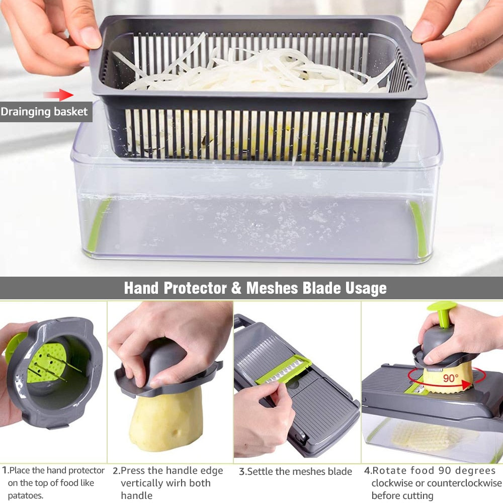 Vegetable Cutter Multifunctional Slicer