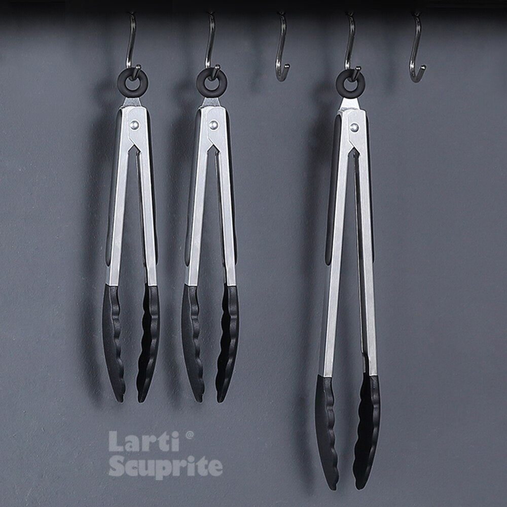 Silicone Food Tong Cooking Clip Thicken