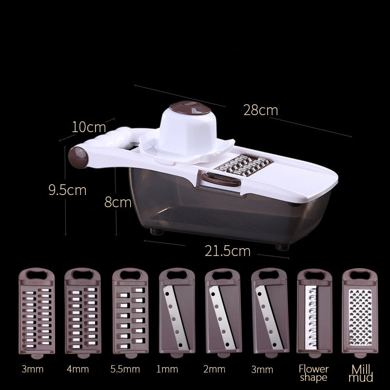 Food Shredder Potato Fruit Slicer Cutter Meat Grinder