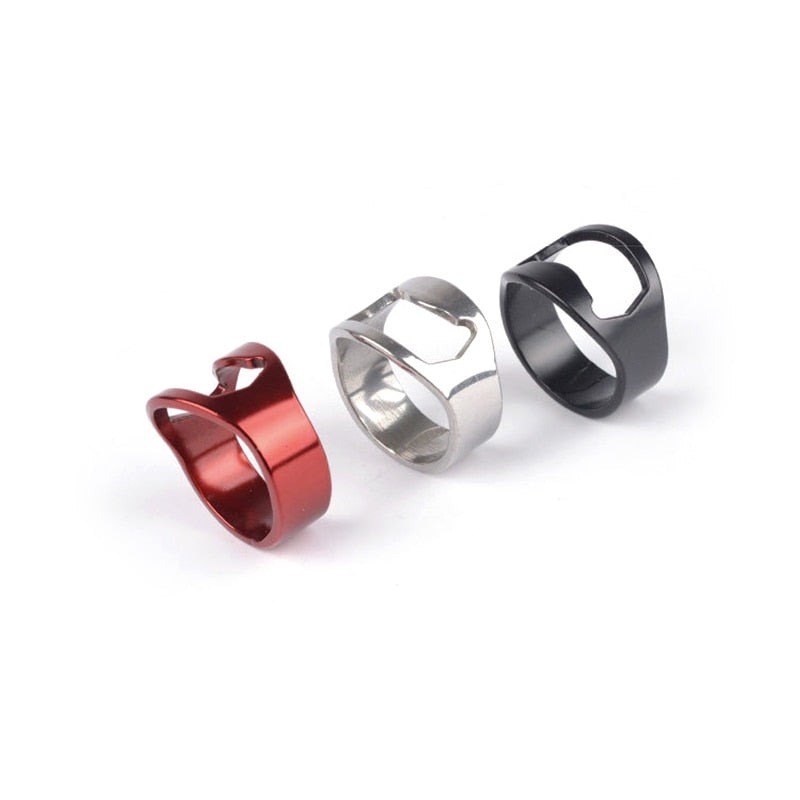 Stainless Steel Beer Ring Bottle Opener