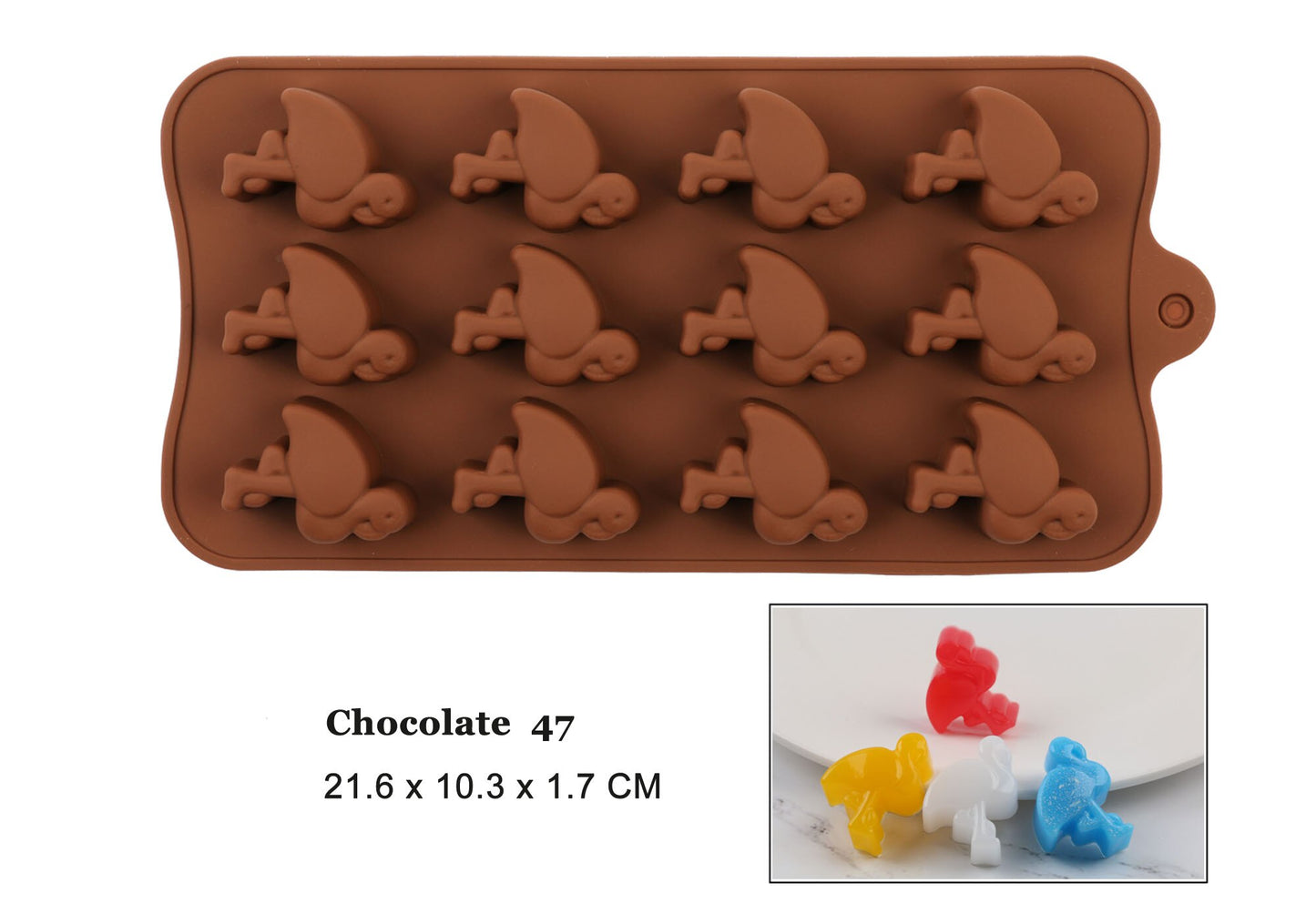 Silicone Chocolate Mold 3D Shapes Mold