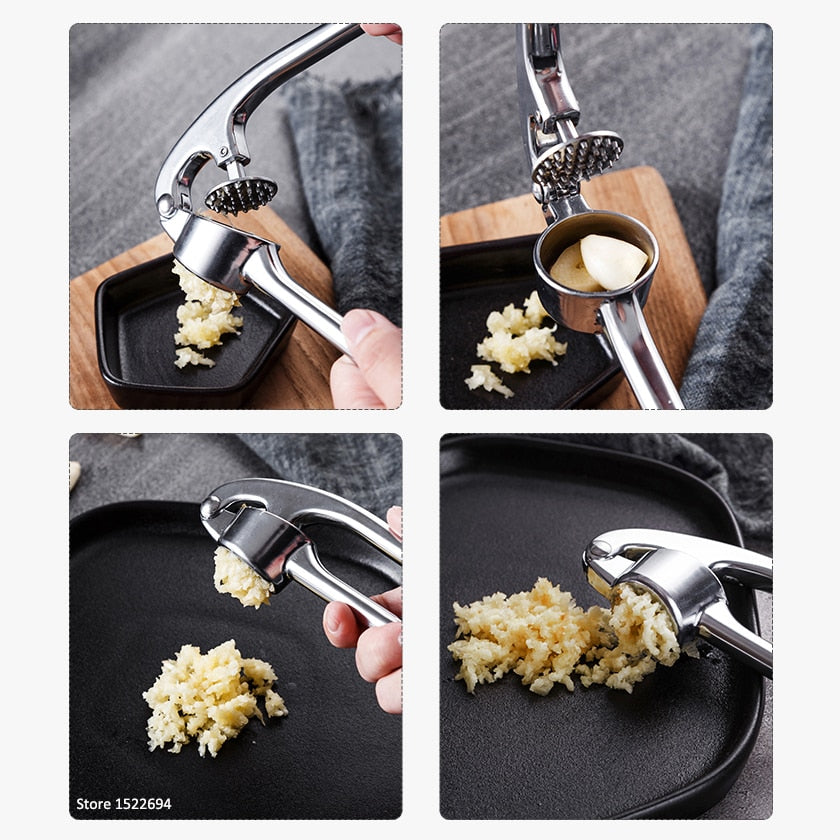 Metal Garlic Portable Garlic Mincer Chopper