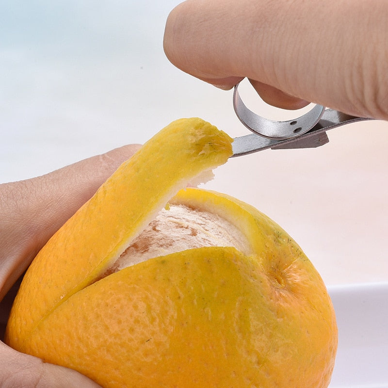 Stainless Steel Orange Peeler