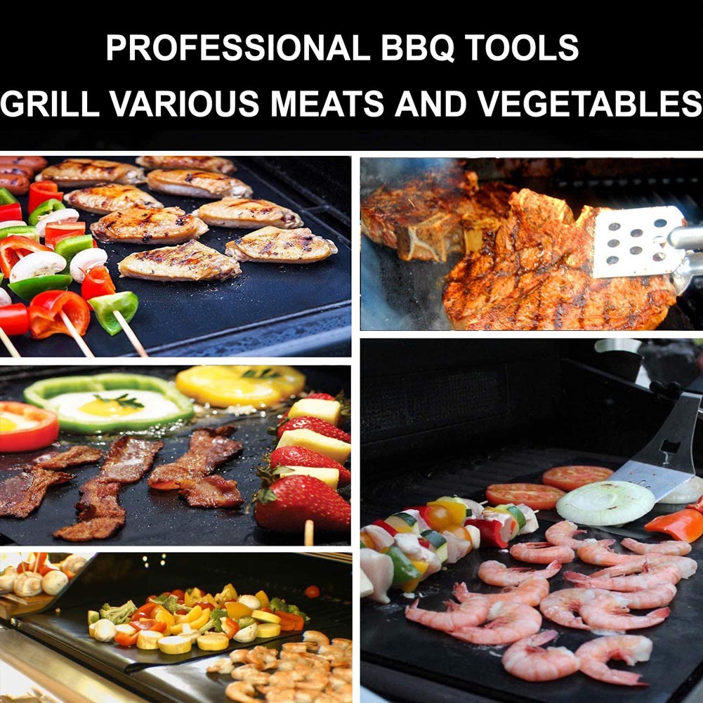 Non-stick BBQ Grill Mat 40*33cm Baking Mat
