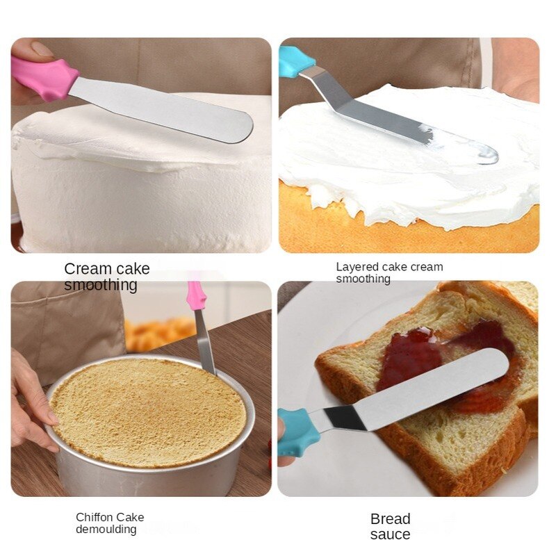 Kitchen Cake Cream Spatula Stainless Steel