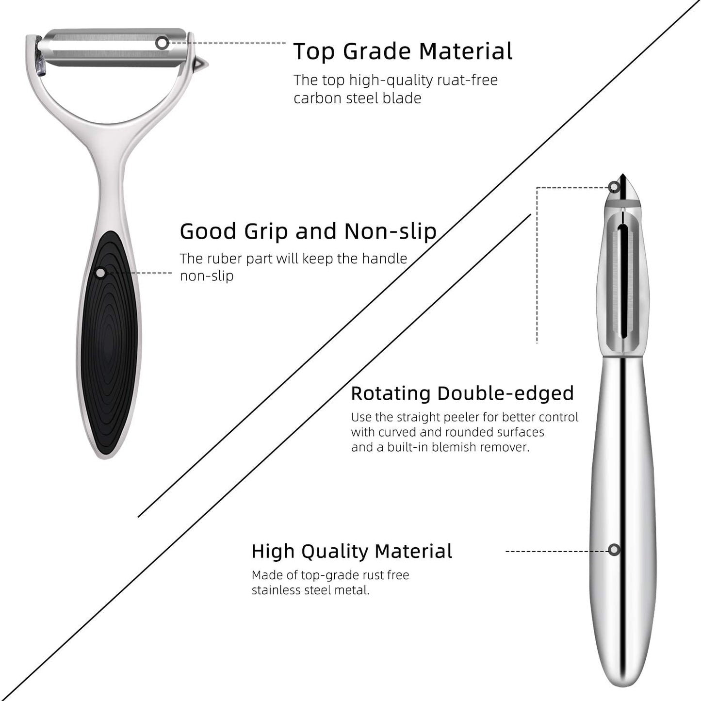 Vegetable Peeler stainless Steel