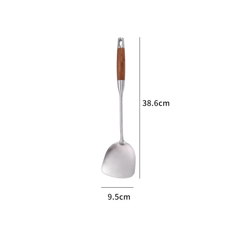 Wooden Handle Cooking Utensil Spatula