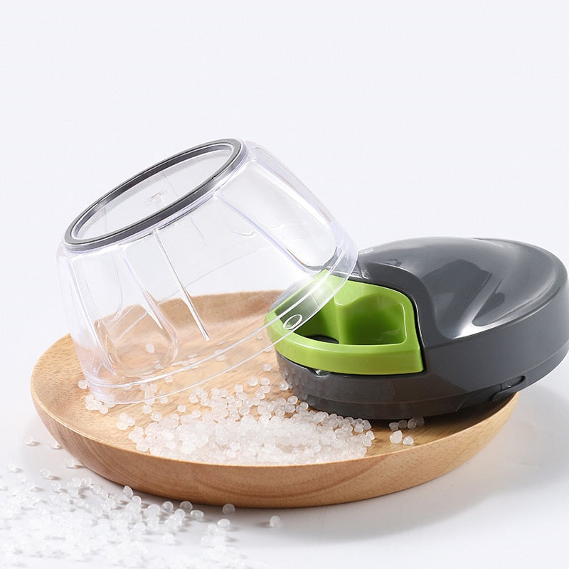 Manual Garlic Onion Crusher Food Chopper