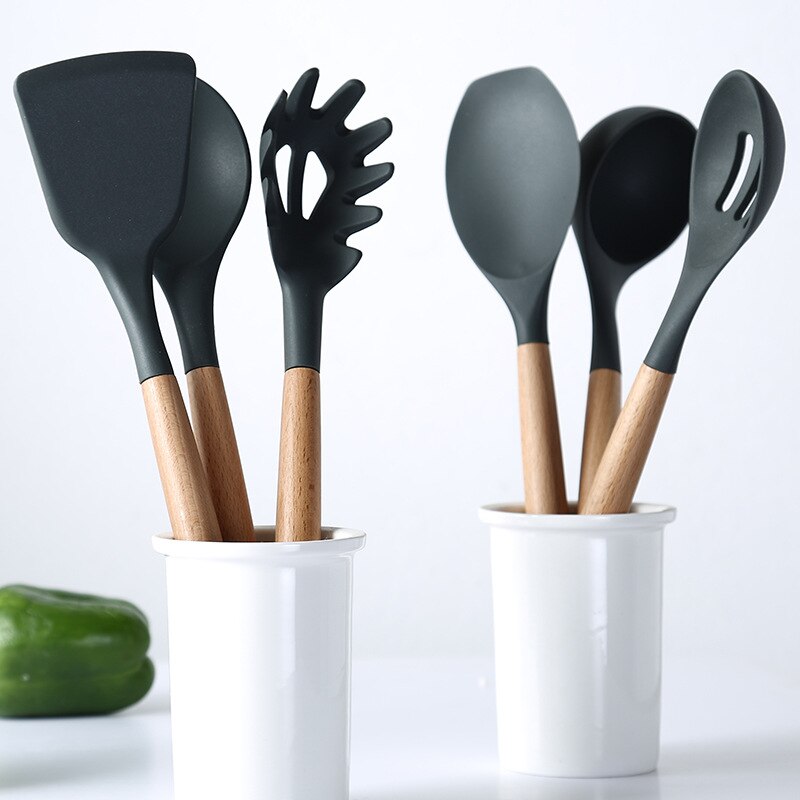 Silicone Kitchenware Cooking Utensils Set
