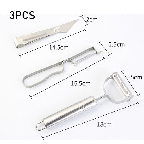 Stainless Steel Multifunctional Peeler