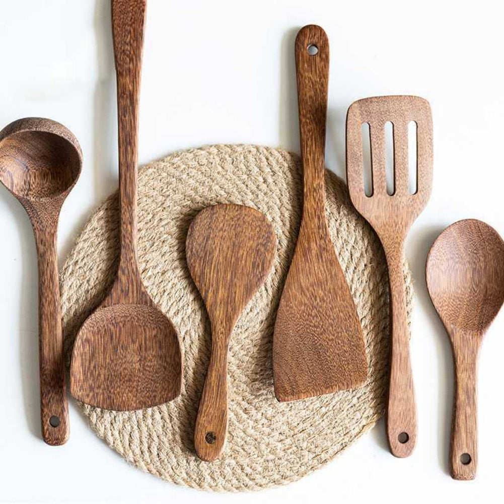 Wood Kitchenware Cooking Utensils