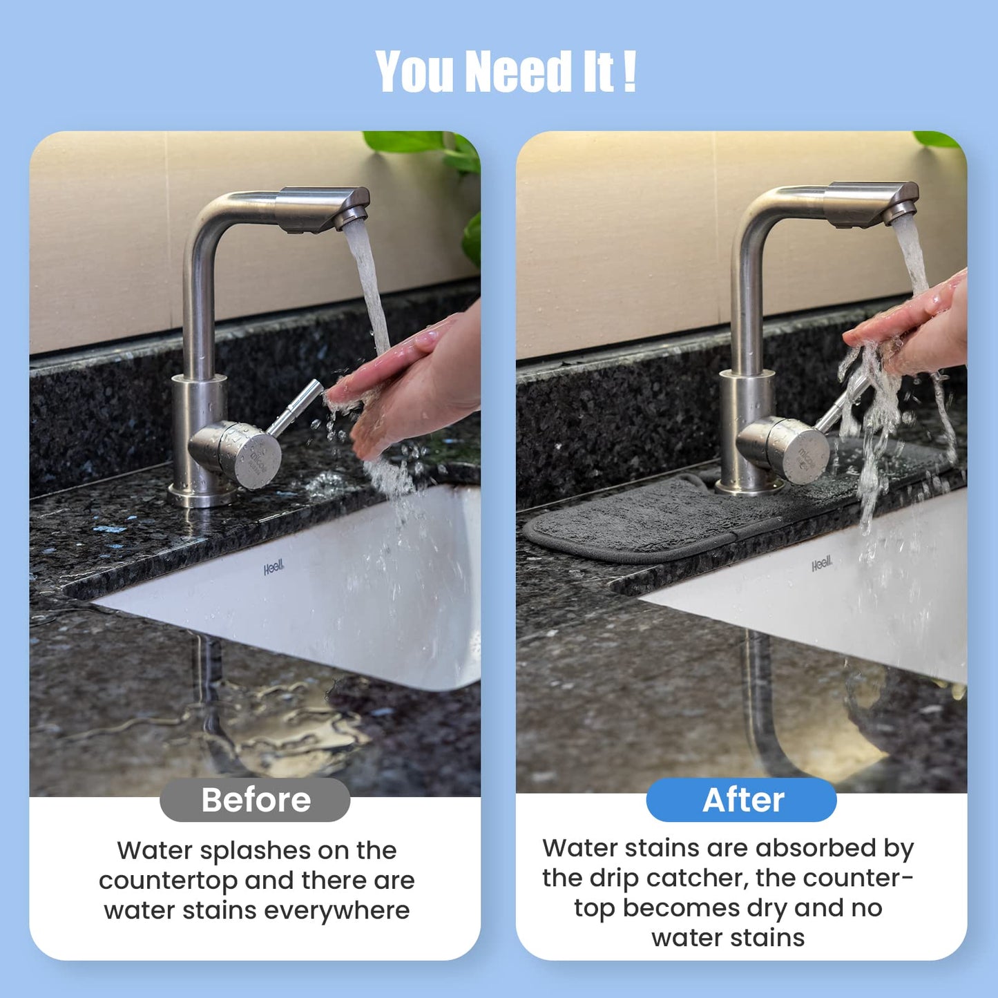 Splash Countertop Absorbent Mat