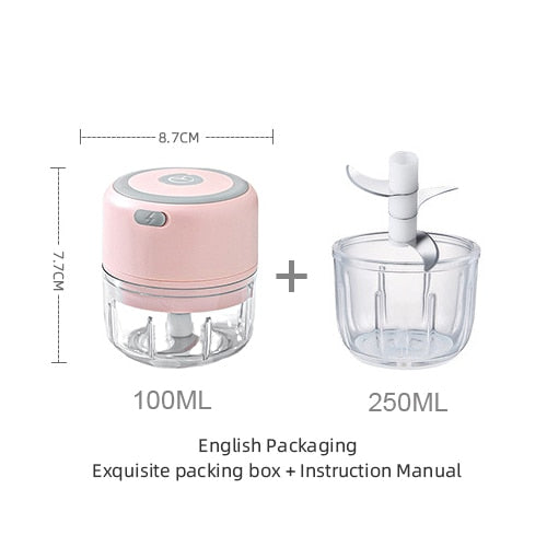 Electric Kitchen Chopper Masher