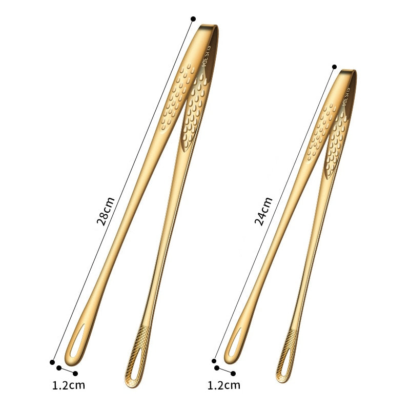Stainless Steel Food Tongs Long