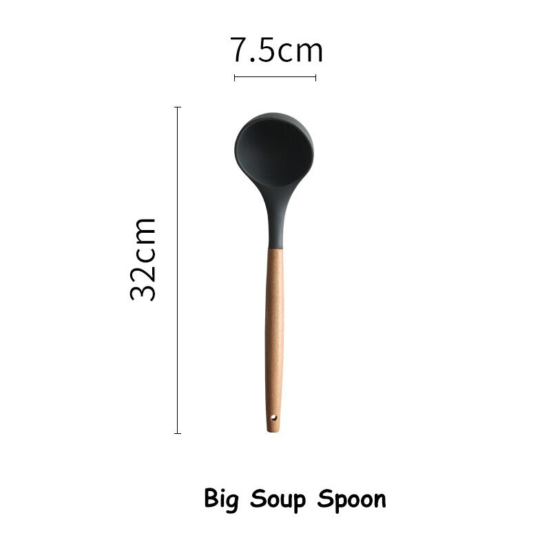 Silicone Cooking Utensils kitchen Accessories Set