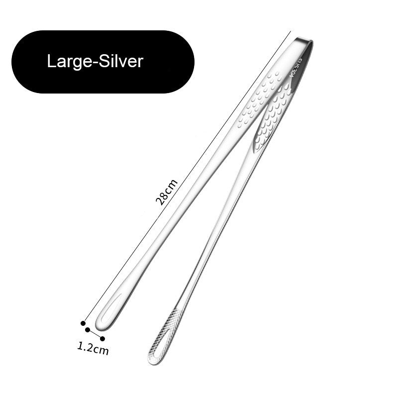 Stainless Steel Food Tongs Long