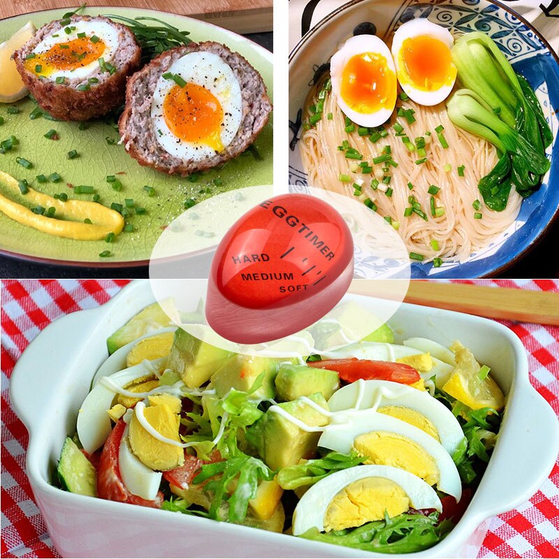 Color Changing Egg Timer Cooking Resin Material