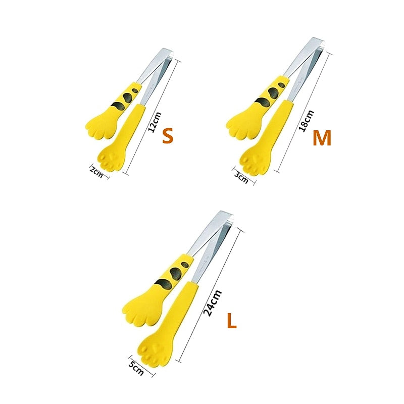 Paw Shape Food Tongs Cute Cartoon