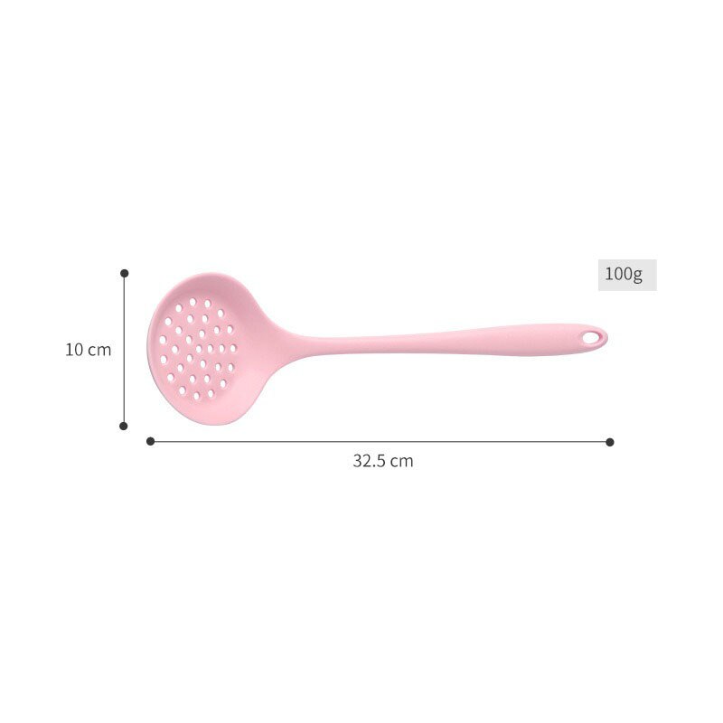 Pink Silicone Heat-Resistant Spatula