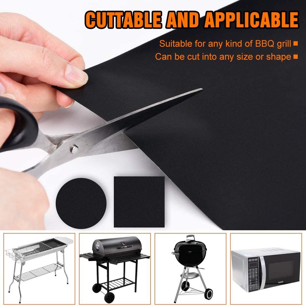 Non-stick BBQ Grill Mat 40*33cm Baking Mat