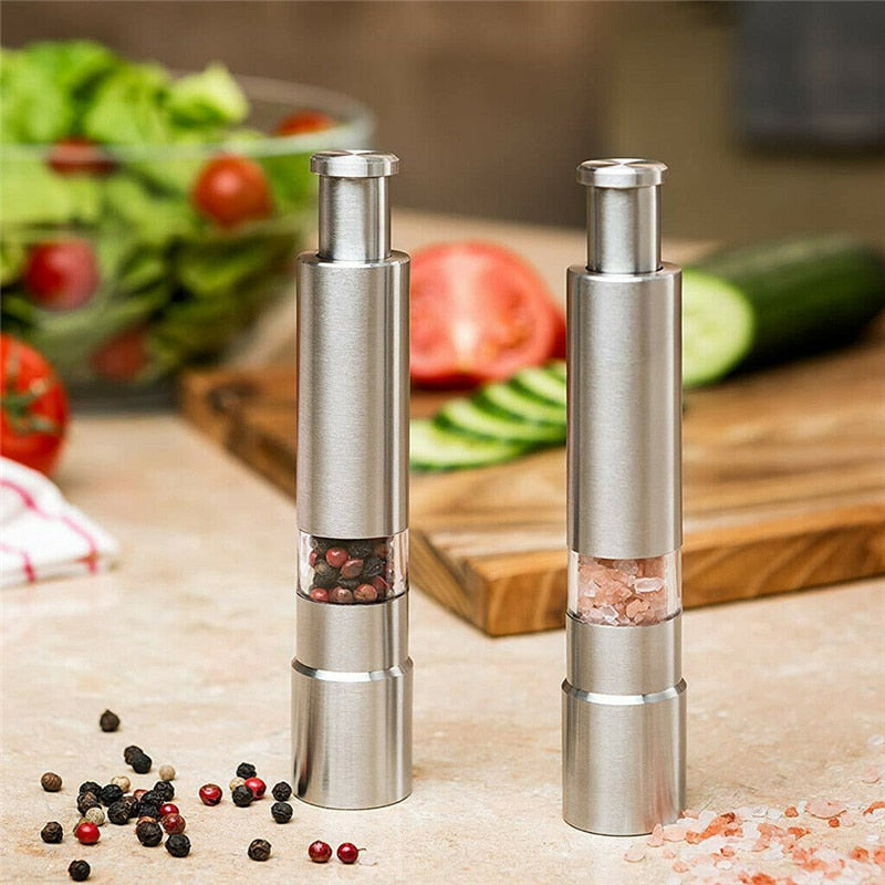 Manual Salt and Pepper Grinder Set