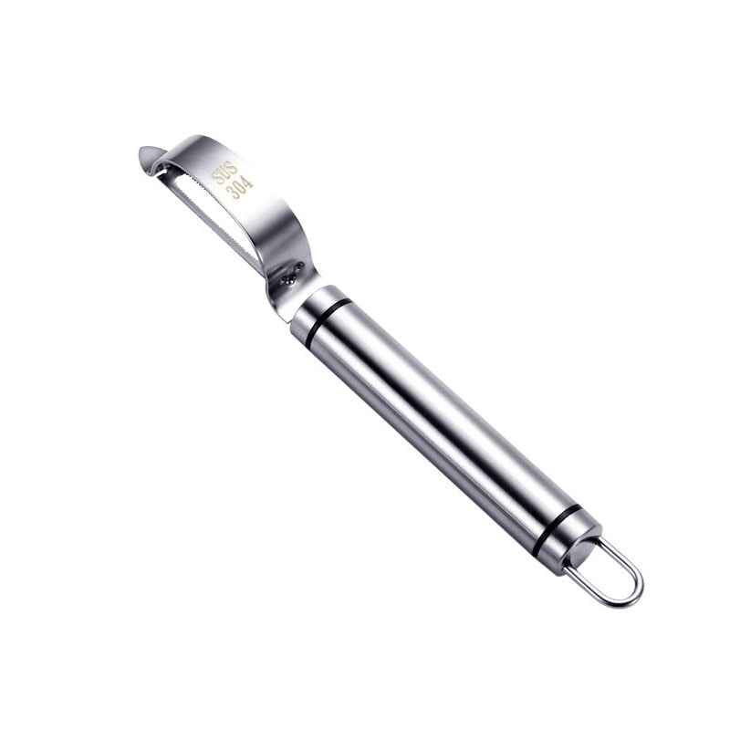 Stainless Steel Peeler Fruit Vegetable Double Blades Practical Durable