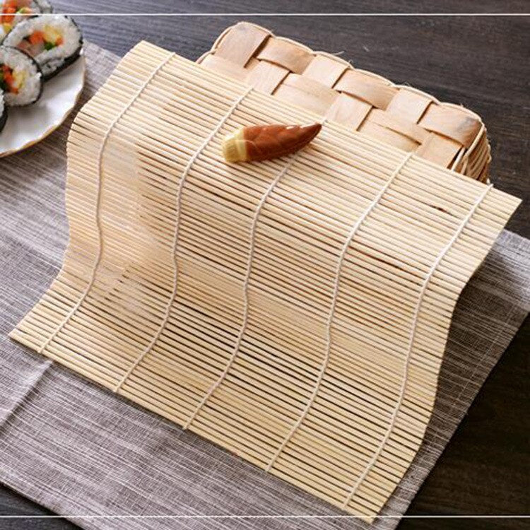 Sushi Set Bamboo Rolling Mats Rice Paddles Tools