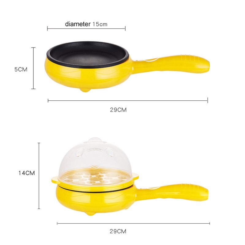 Multifunction Household Mini Egg Frying Pan Non-Stick