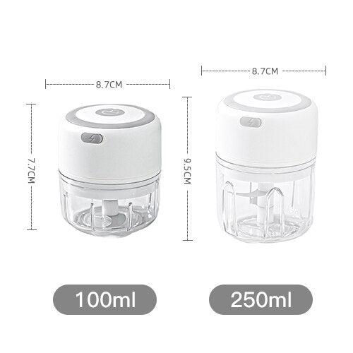 Garlic Chopper USB Charging Ginger Masher