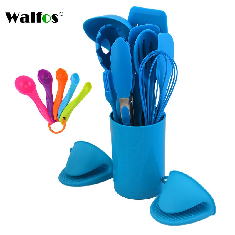 Silicone Cooking Utensils Set Non-Stick Spatula