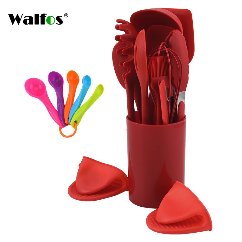 Silicone Cooking Utensils Set Non-Stick Spatula