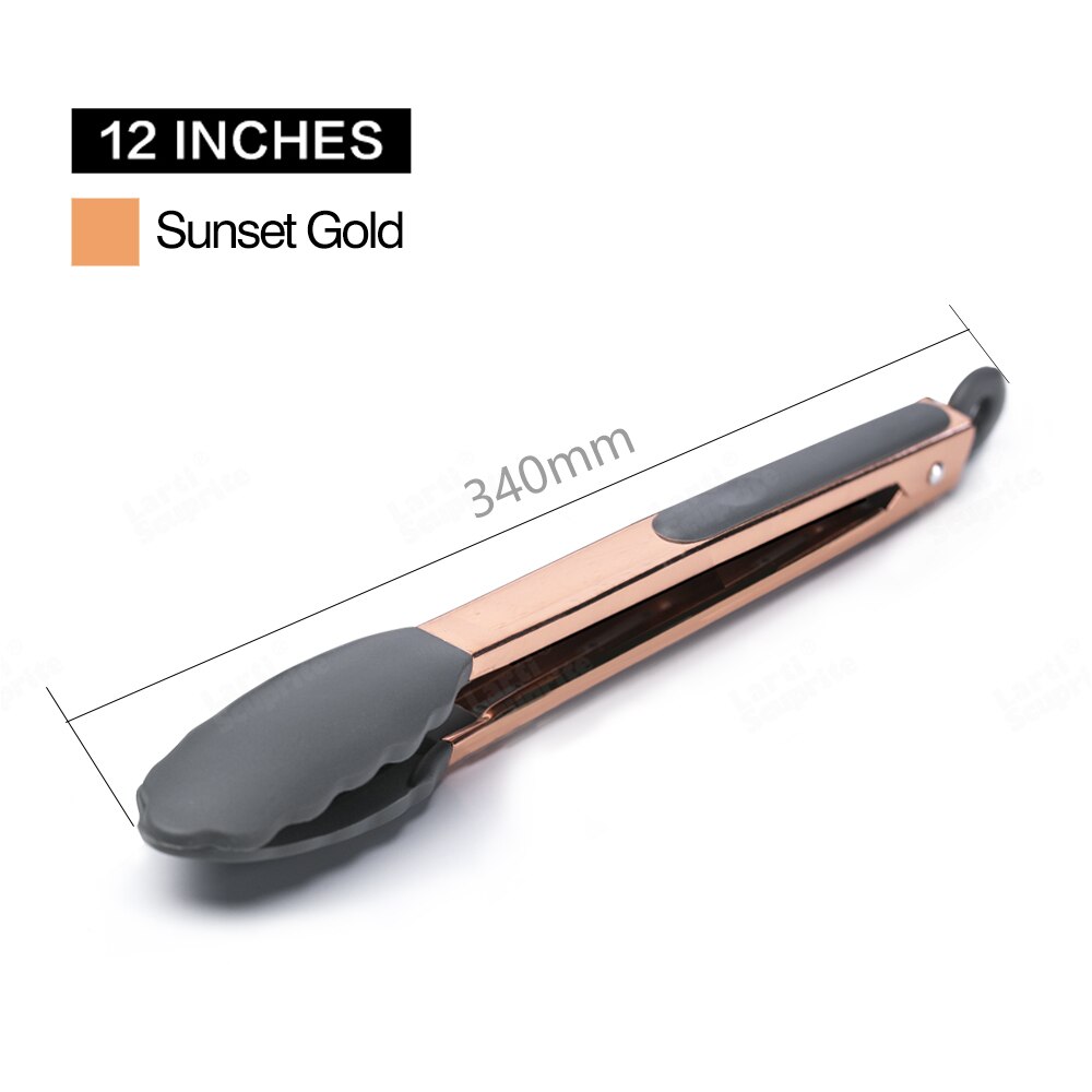 Silicone Food Tong Cooking Clip Thicken