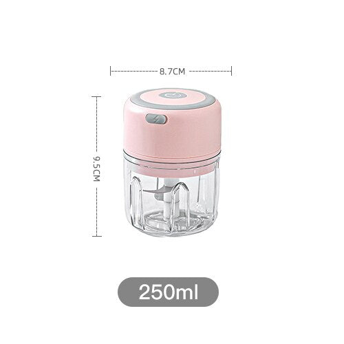 Garlic Chopper USB Charging Ginger Masher