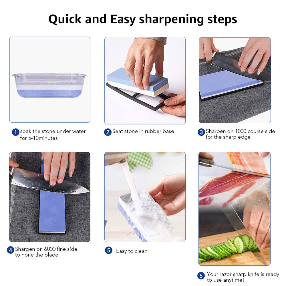 Professional Knife Sharpener Whetstone Sharpening Stones