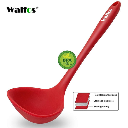 Silicone Spoon Mixing Spoon Long-Handled