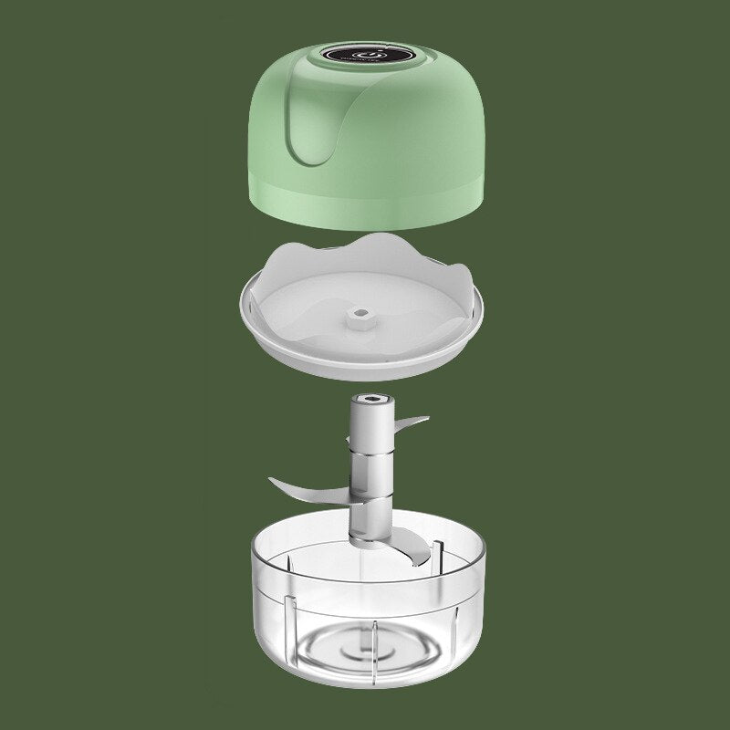 Powerful Mini Electric Garlic Chopper