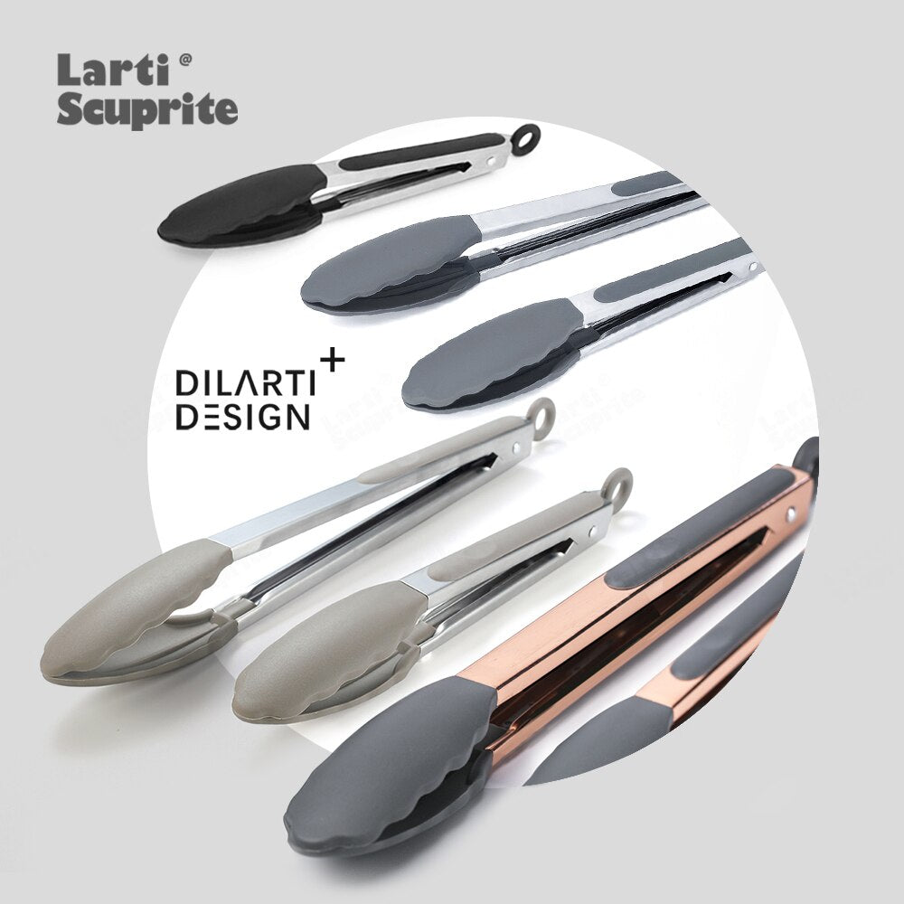 Silicone Food Tong Cooking Clip Thicken