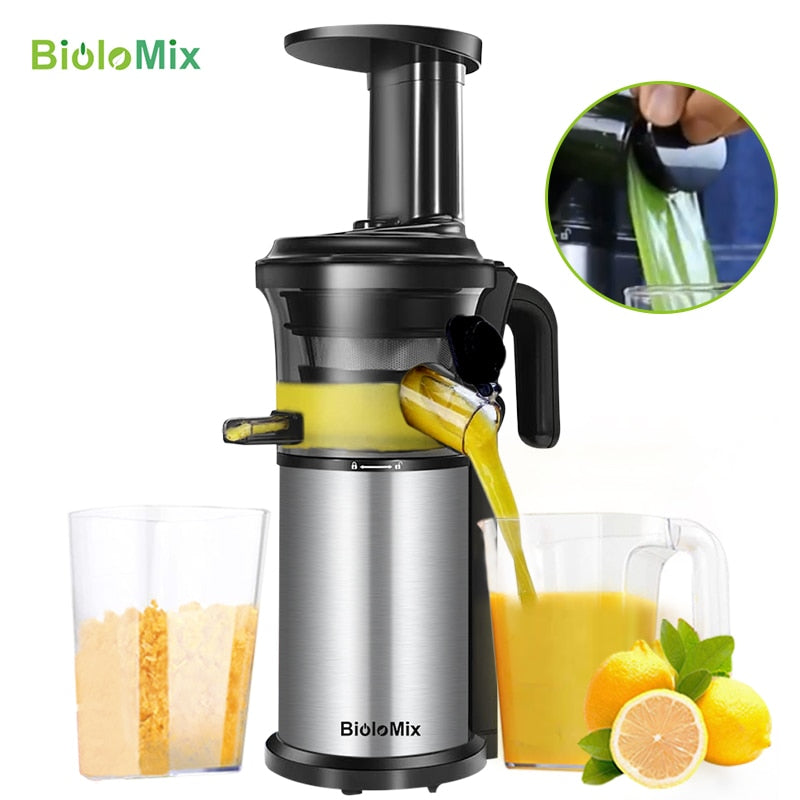 Slow Auger Juicer Fruit and Vegetable Juice