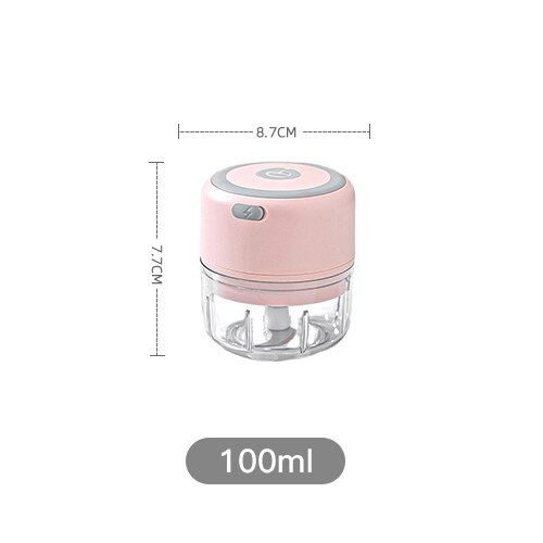 Garlic Chopper USB Charging Ginger Masher