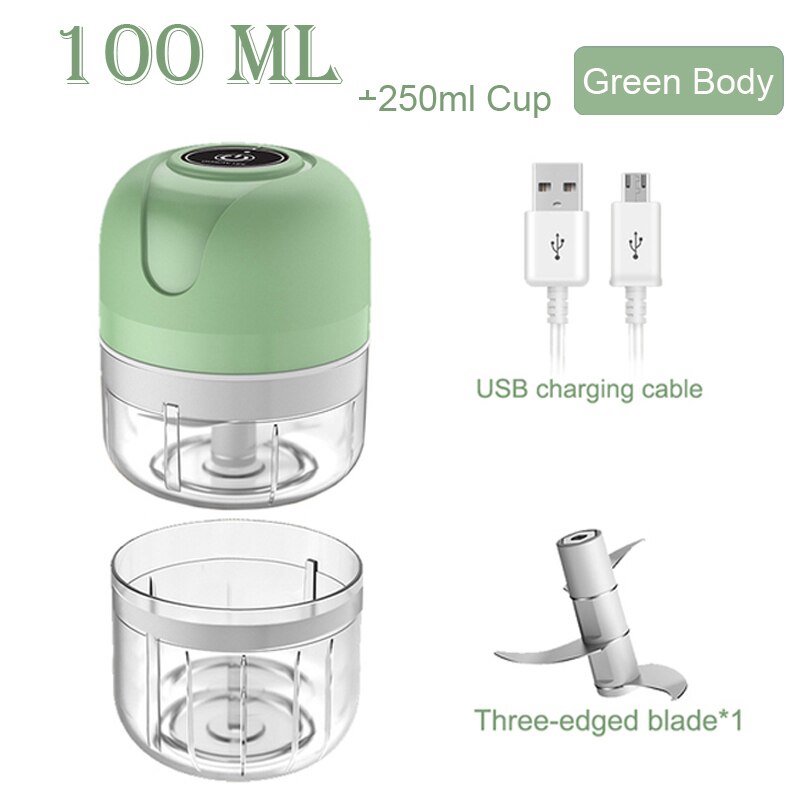 Powerful Mini Electric Garlic Chopper