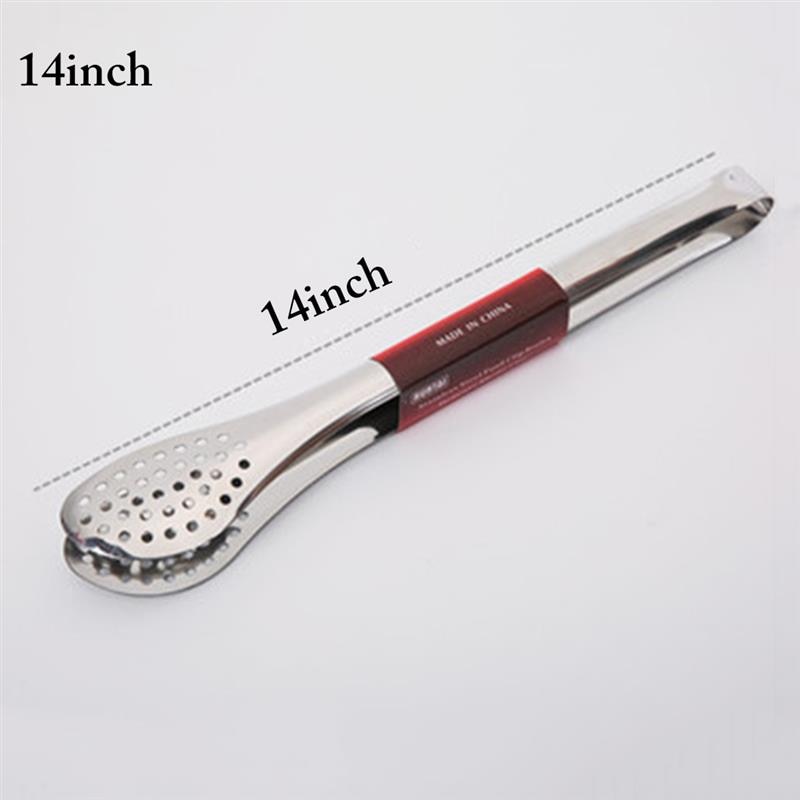 Kitchen Tongs Hollow-out Heavy Duty Barbecue