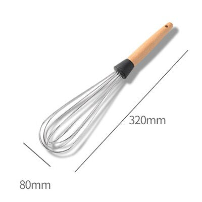 Silicone Wooden Handle Non-Stick Spatula