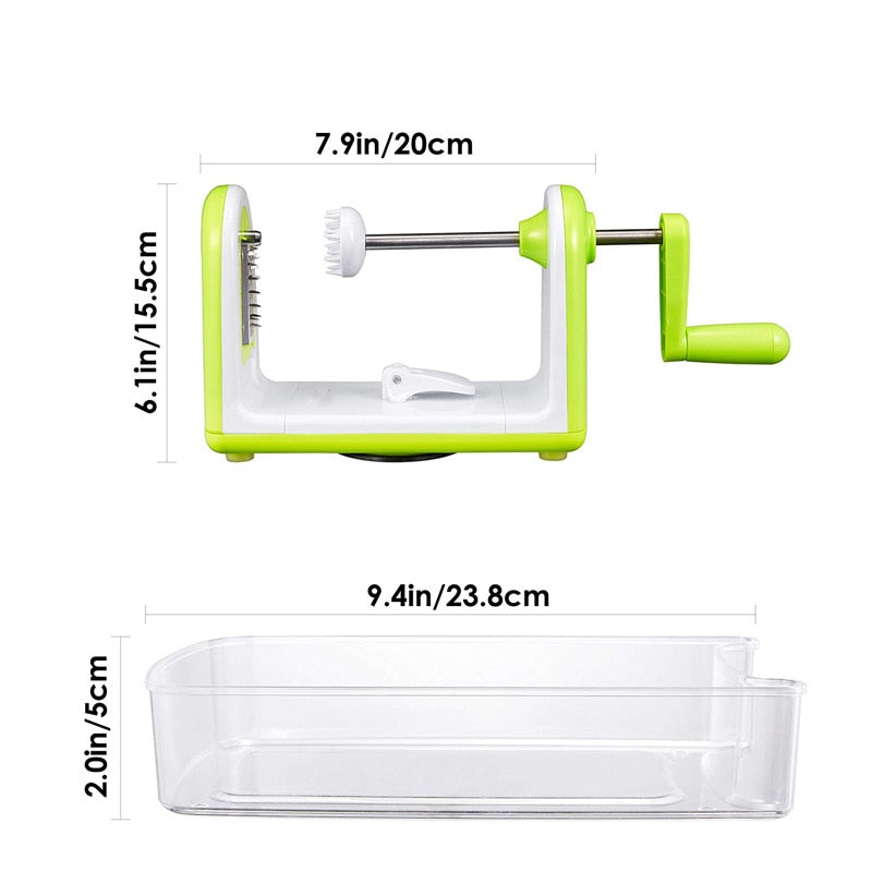 Spiralizer Vegetables Slicer Stainless Steel