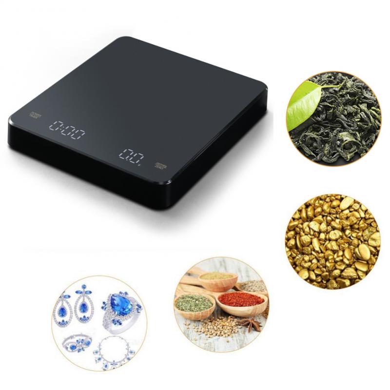 LED Screen Charging Coffee Scale
